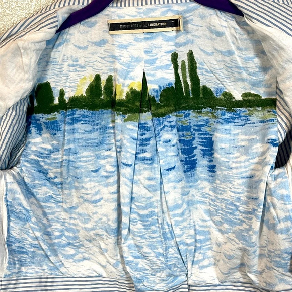 Anthropologie Daughters of Liberation Crop Jacket size 00 - Picture 5 of 8